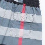 Burberry High Street Contrast Checkered Casual Shorts