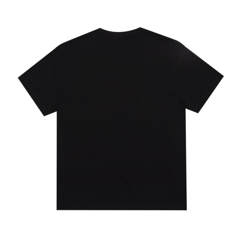 Burberry Fashion Letter Logo T-shirt Unisex Casual Round Neck Short Sleeves