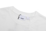Burberry Fashion Letter Logo T-shirt Unisex Casual Cotton Short Sleeves
