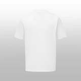 Burberry Classic Print Round Neck Short Sleeve Unisex Casual Cotton T-shirt
