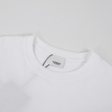 Burberry Classic Logo Printed Short sleeved Unisex Casual Round Neck T-shirt