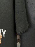 Burberry High Street Bear Letter Logo Print T-shirt Unisex Casual Round Neck Short Sleeves