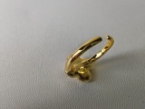 Louis Vuitton Fashion Retro Four-leaf Clover Diamond Setting Ring
