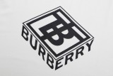 Burberry 3D Letter Logo T-shirt Unisex Casual Round Neck Short Sleeves