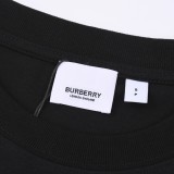 Burberry Chest Pocket Logo Letter Embroidered Short Sleeve Couple Versatile Casual T-shirt