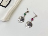 Gucci Bird Flower Letter Design Love Stud Earrings Gift