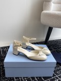 Prada Glow sandal Women Fashion Retro Mary Janes Shoes