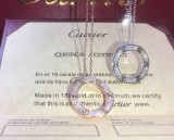 Cartier Classic LOVE Full Star Ring Necklace