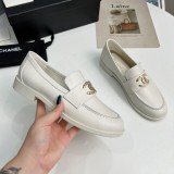 Chanel Cowhide Shoes Women Fashion Silk Sheepskin Lining Retro Mary Janes Shoes