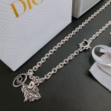 Dior Vintage Fashion Pendants Unisex Street Necklace