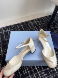 Prada Glow sandal Women Fashion Retro Mary Janes Shoes
