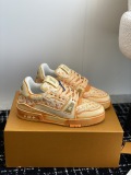 Louis Vuitton Trainer Fashion Casual Board Shoes Sneakers Unisex Skateboarding Shoes