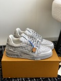 Louis Vuitton Trainer Fashion Casual Board Shoes Sneakers Unisex Skateboarding Shoes