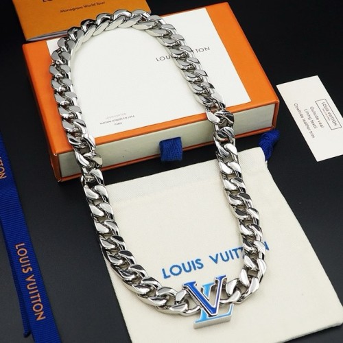 Louis Vuitton New Fashion Classic Logo Pendants Necklace