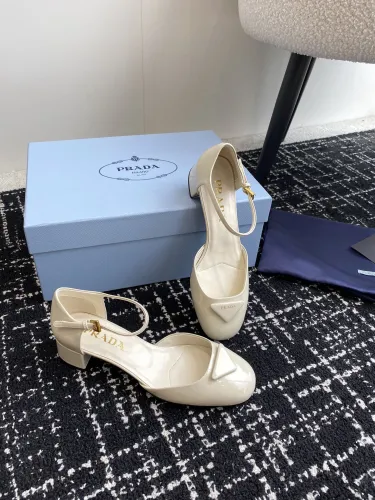 Prada Glow sandal Women Fashion Retro Mary Janes Shoes