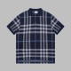 Burberry High Street Unisex Knitted Plaid Polo Shirt