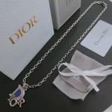 Dior Vintage Fashion Classic Pendants Unisex Street Necklace