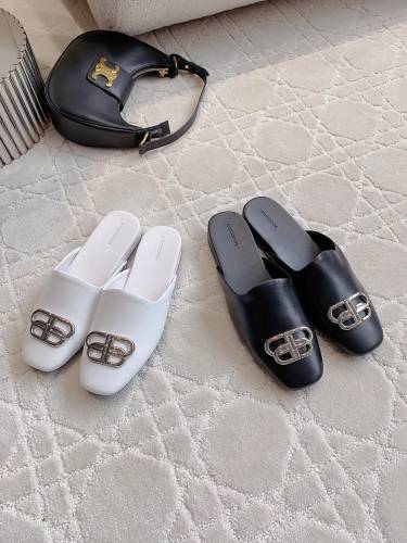 Balenciaga Comfort Lightweight Slippers Fashion Retro Classic Versatile Shoes