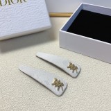Dior Fashion Jacquard Titanium Steel Hair Clip