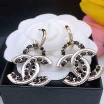 Chanel Classic Logo Fashion Earrings