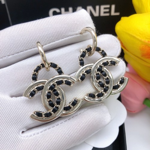 Chanel Classic Logo Fashion Earrings