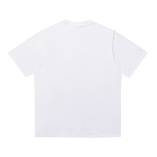 Fendi Fashion Bear Logo Printed Short Sleeve Unisex Casual Cotton T-shirt