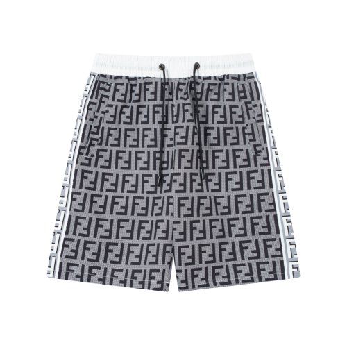 Fendi High Street FF Jacquard Casual Shorts