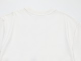 Fendi Classic Letter Print Short Sleeve Unisex Round Neck Cotton T-shirt
