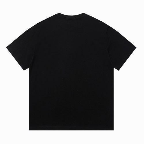 Fendi Colorful Logo Printed Short Sleeve Unisex Round Neck Cotton T-shirt