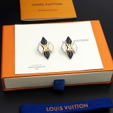 Louis Vuitton Diamond Earrings Fashion Elegant Women Eardrop