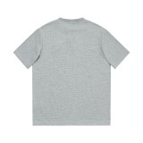 Fendi Classic Waffle Short Sleeved Unisex Casual Breathable T-shirt