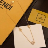 Fendi Bracelet 3 Letters F Smooth Classic 18K Gold Bracelet