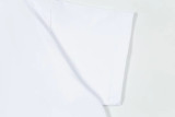 Fendi High Street Printed Short Sleeve Couple Casual Cotton T-shirt