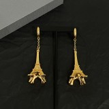 Balenciaga Fashion Vintage Eiffel Tower Eardrop New Earrings Women Gift