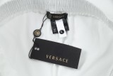 Versace Street Embroidered Logo Casual Beach Shorts