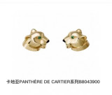 Cartier Classic Leopard 925 Silver Stud Earring Unisex Gift