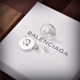 Balenciaga New Lettering Stud Earring Women Fashion Vintage Daily Eardrop