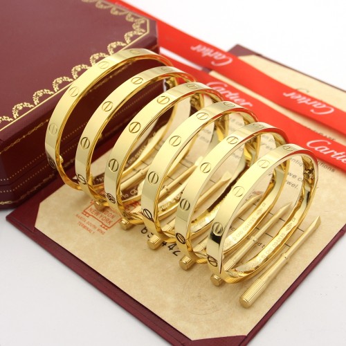 Cartier Fashion Classic Rhinestone Bracelet Gift