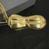 Balenciaga Simple Vintage Shoes Pendant Unisex Fashion New Necklace
