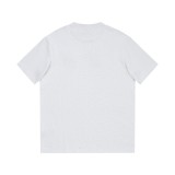 Fendi Classic Waffle Short Sleeved Unisex Casual Breathable T-shirt