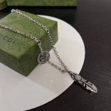 Gucci Fashion Vintage Necklace Pendant Unisex Classic Necklace
