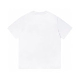 Versace Versatile Printed Short Sleeves Unisex Loose Casual T-shirt