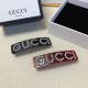 Gucci Hair Clip Acrylic Diamond Logo Spring Clip Fringe Clip