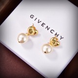 Givenchy Pearl Heart Eardrop Fashion Classic Earrings