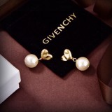 Givenchy Pearl Heart Eardrop Fashion Classic Earrings