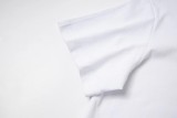 Versace High Street Logo Printed Short Sleeve Couple Casual Round Neck T-shirt