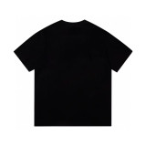 Versace High Street Printed Short sleeved Unisex Casual Cotton T-shirt