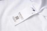 Versace Personalized Logo Printed Short Sleeve Unisex Versatile Round Neck T-shirt