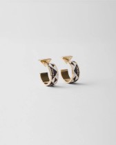Prada New Fashion Arc-shaped Triangle Elegant Stud Earring