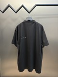 Balenciaga Letter Signature Print Short Sleeved Unisex Casual Loose T-shirt